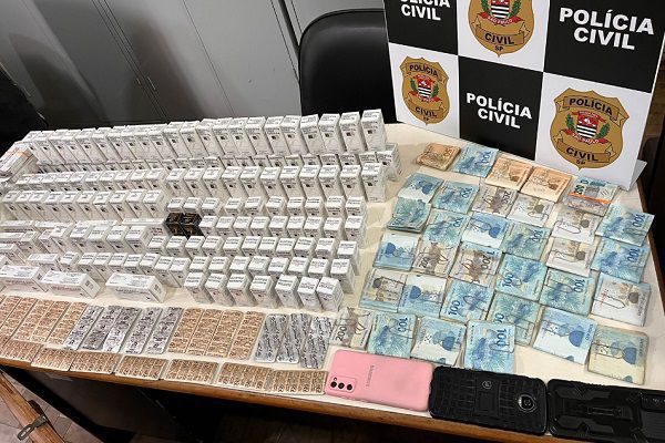 Operação da Polícia Civil de Mirassol prende casal com anabolizantes e R$ 32 mil  - 